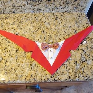 Dog tuxedo scarf